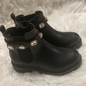 JAMULET BLACK Steve Madden Toddler Boots